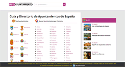 Desktop Screenshot of infoayuntamiento.com